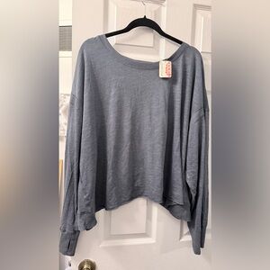 NWT FP Movement My Time Long Sleeve